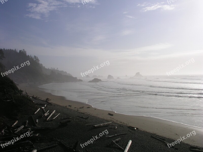 Ocean Oregon Pacific Coast Waves