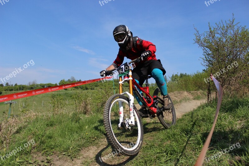 Bike Helmet Rally Race Cyclist