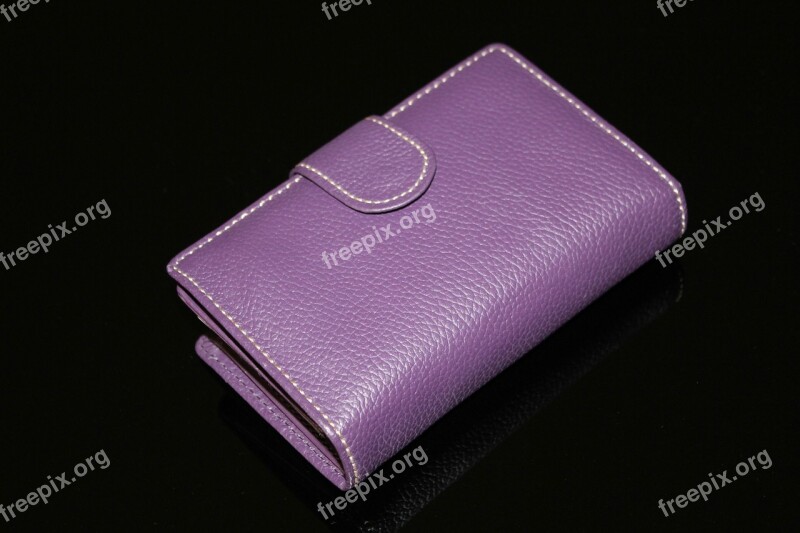 Wallet Purple Wallet Purple Money Purse