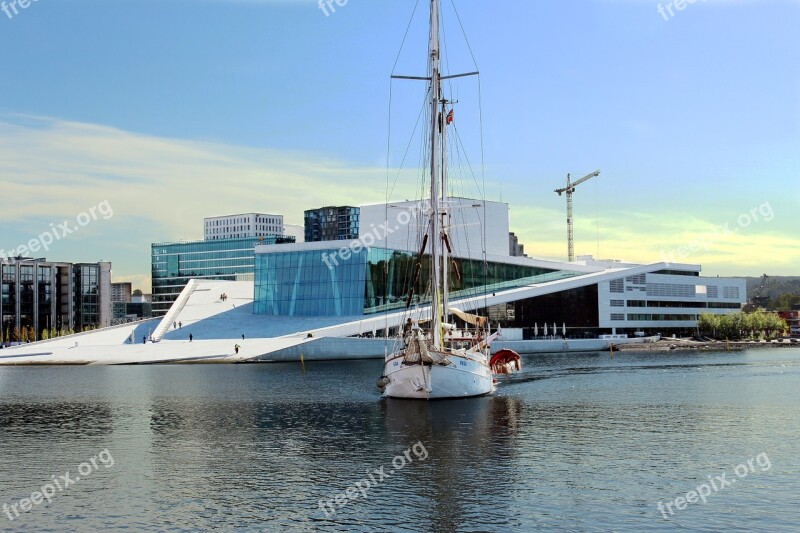 Opera House Oslo Opera Architecture Norway