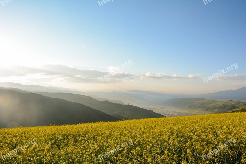 Qinghai Landscape Snow Mountain Free Photos