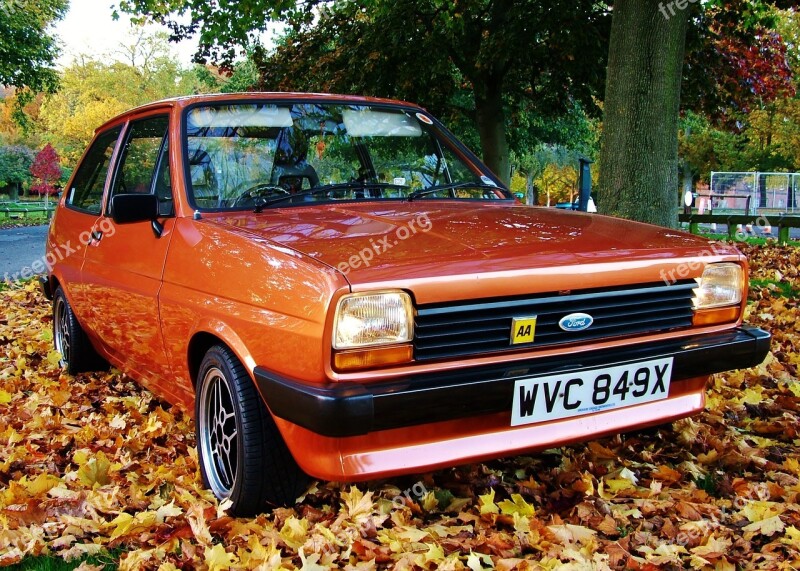 Mk1 Fiesta Classic Car Retro