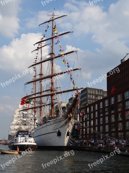 Sail Boating Boats Sailing Boat Amsterdam