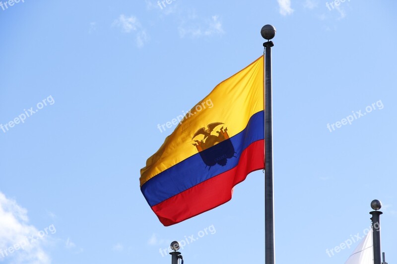 Flag Ecuador Home Free Photos