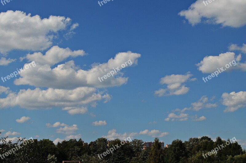 Sky Clouds Blue Cloud Cover Blue Sky