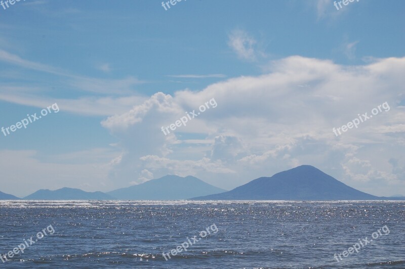 Mountains Beach Sea Tourism Ocean