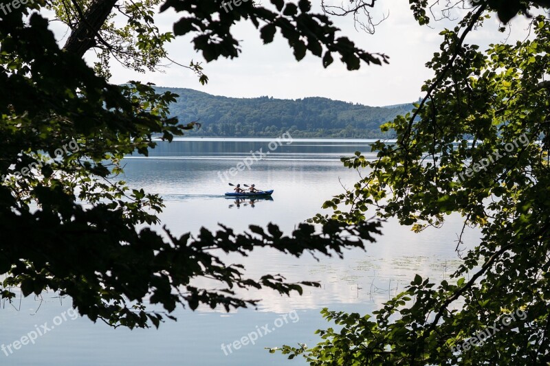 Canoeing Kayak Lake Paddle Water