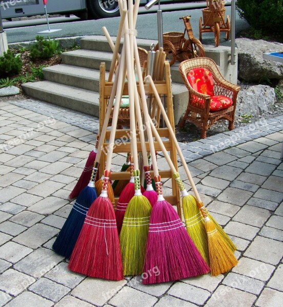 Brooms Color Crafts Free Photos