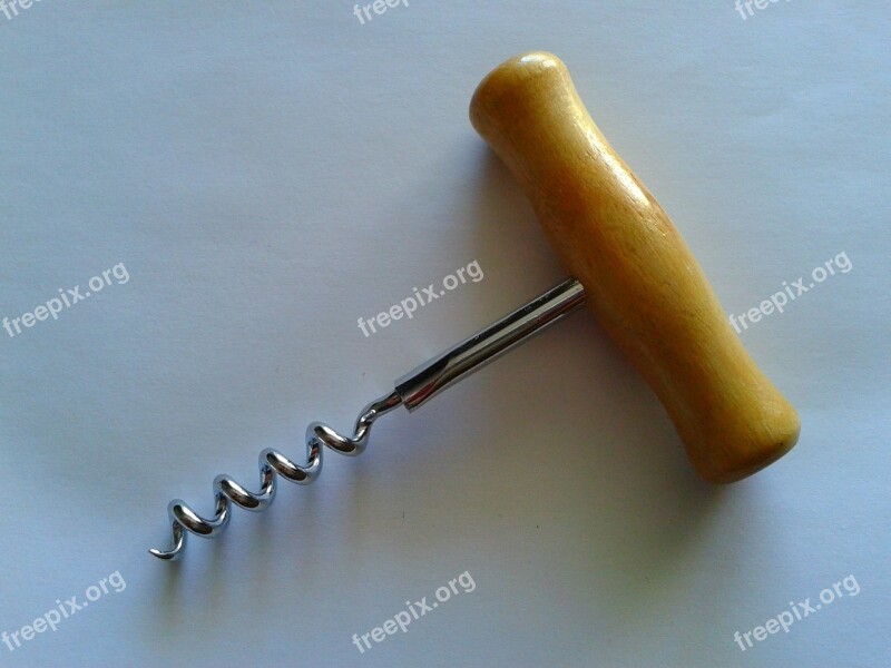 Corkscrew Bottle Opener Wine Free Photos