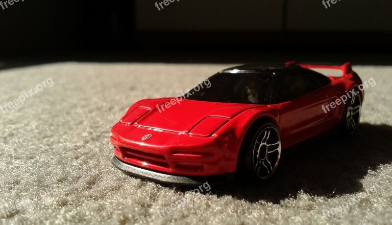 Honda Hot Wheels Diecast Acura Nsx