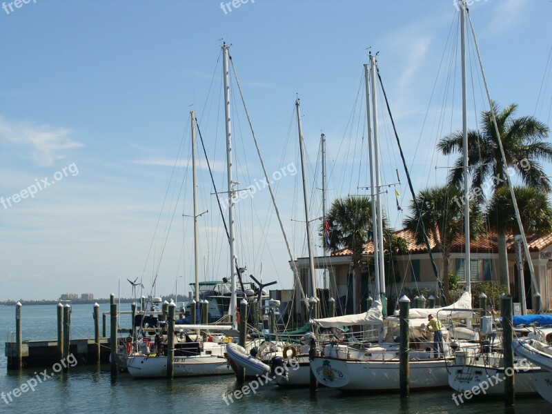 Marina Boats Water Yacht Summer