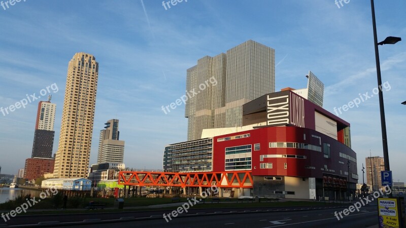 Theater Zuidplein Wilhelmina Pier Rotterdam South Free Photos