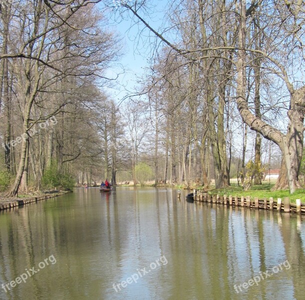 Spreewald Waterway Landscape Free Photos