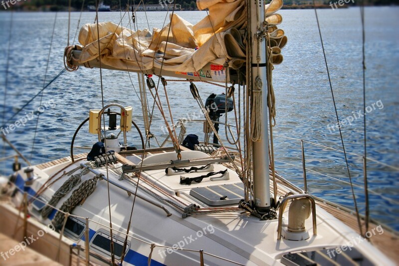 Sailing Boat Croatia Vacations Water Summer