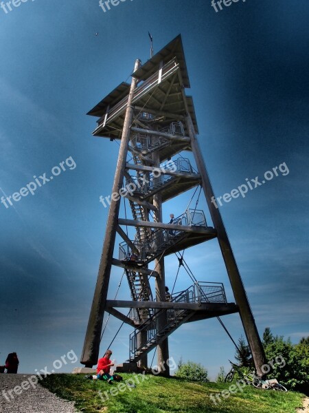 Schauinsland Freiburg Mountain Observation Tower High