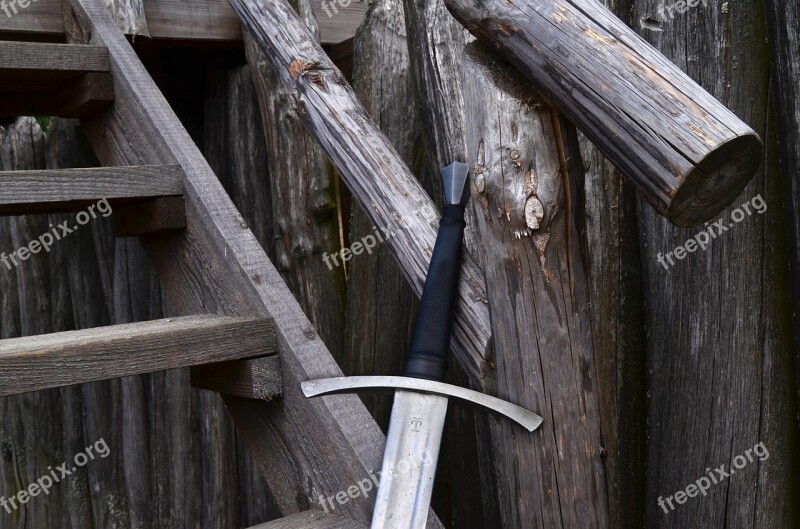 Historical Odtwórstwo The Middle Ages Sword Medieval Settlement Knights