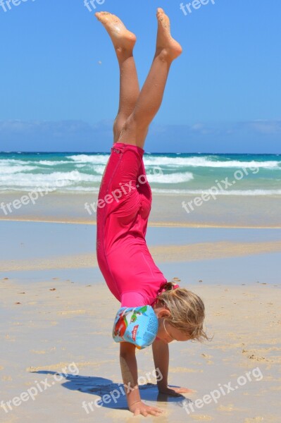 Child People Girl Sea Ocean