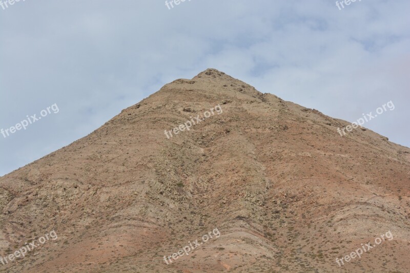 Mountain Fuerteventura Tindaya Free Photos