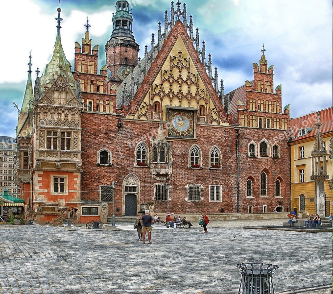 The Town Hall Wrocław Building Complex Architecture