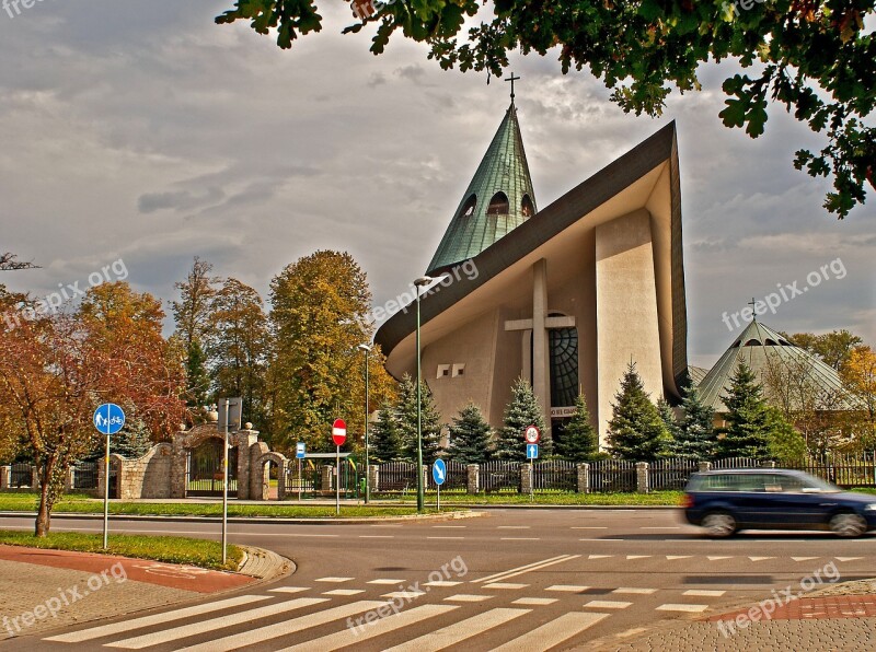 Church White Monastery Sacred Building Architecture