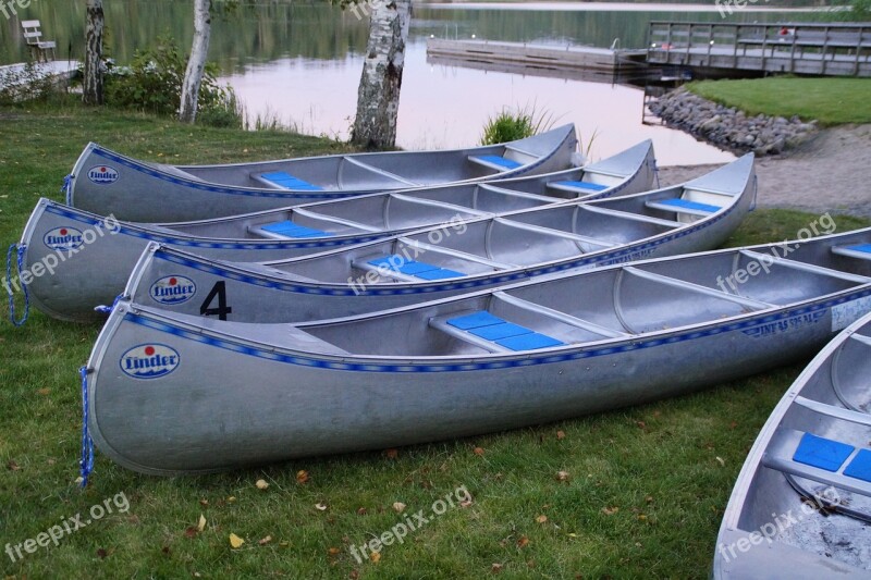 Canoeing Kayak Boats Water Sport