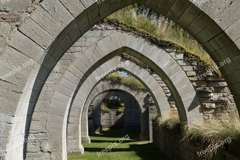 Omberg Sweden Monastery Ruins Alvastra Ruin