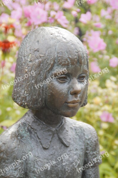 Girl Alone Figure Sculpture Small