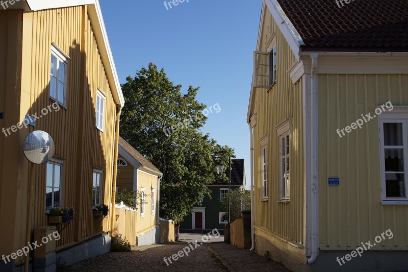 Vimmerby Småland Sweden City Road Train