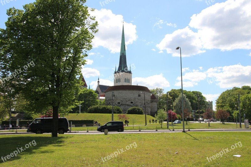 City View Tallinn Historically Reval City Wall