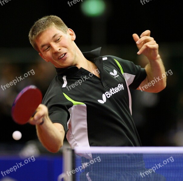 Bastian Steger Table Tennis Player Athlete German