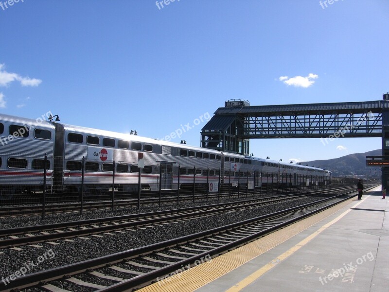 Bayshore Caltrain Station San Francisco Brisbane