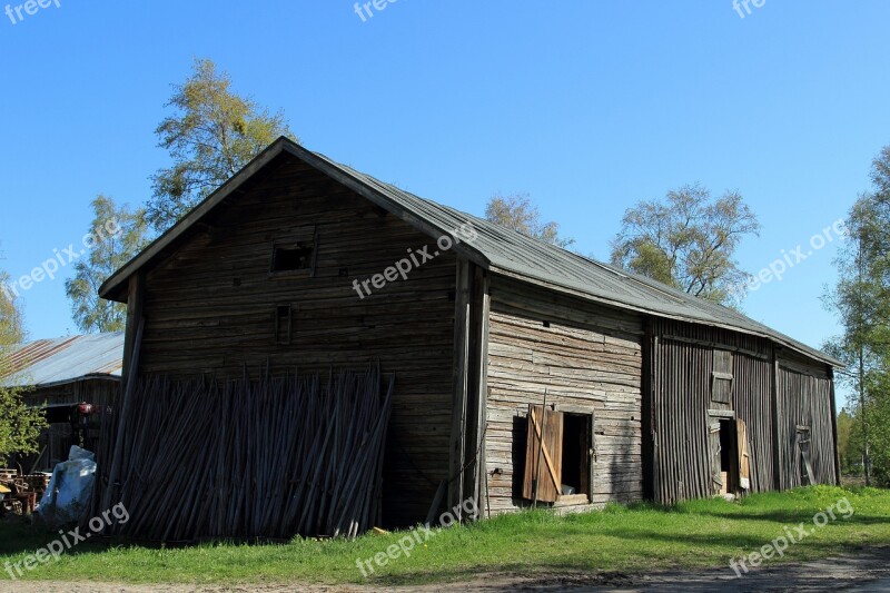 Barn Near Kellonkartano Oulu Rural