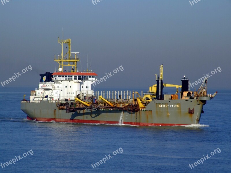 Barent Zanen Dredge Ship Ship Vessel Nautical