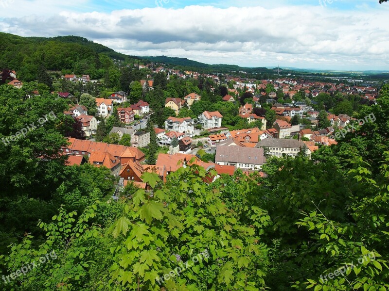 Bankenburg Harz Germany Village Town