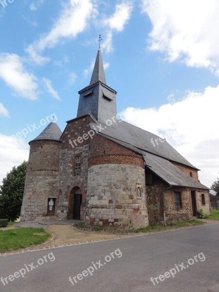 Bancigny St Nicolas Church Building Historic