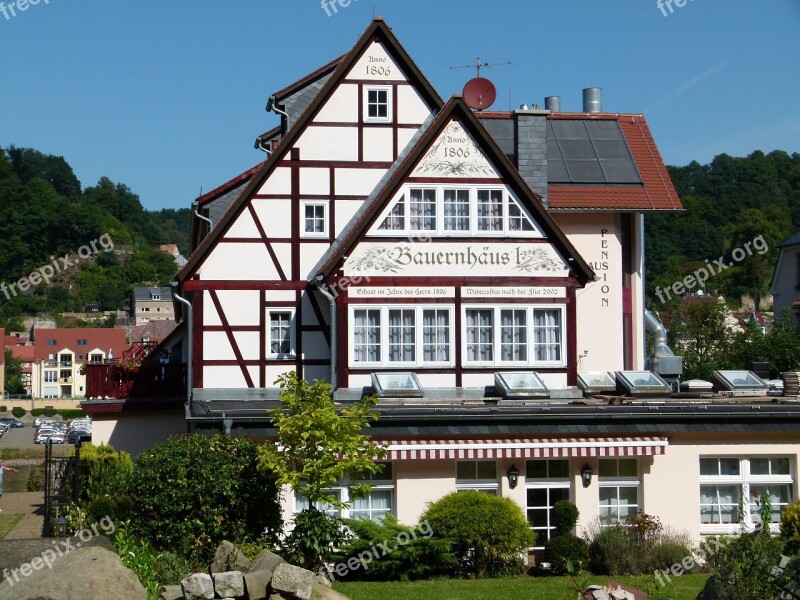 Pötzscha Wehlen Facade Cultural Heritage Monument