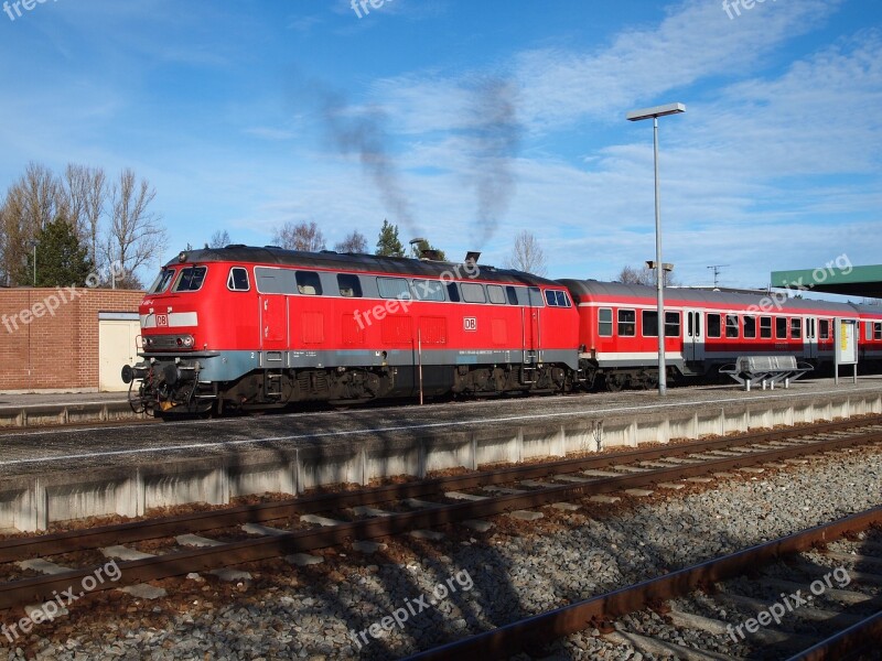 Train Germany Db Departure Kaufbeuren