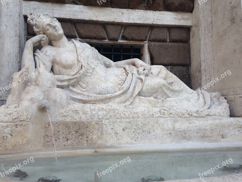 Marble Images Rome Fountains Free Photos