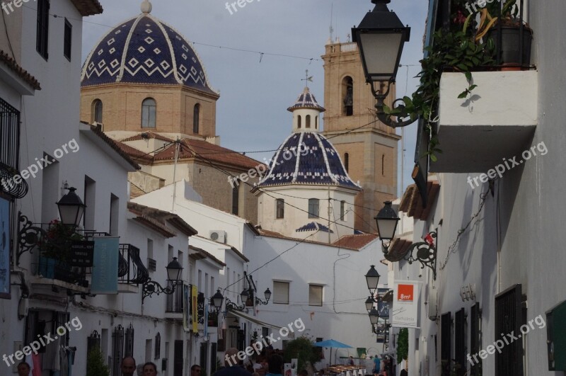 Altea Church Monument Architecture Alicante