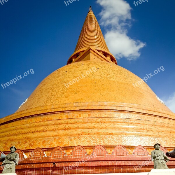 Lord Prapathomjedi Pagoda Free Photos