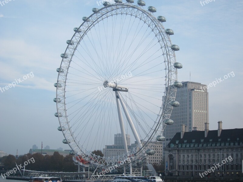 London Eye Street Uk Free Photos