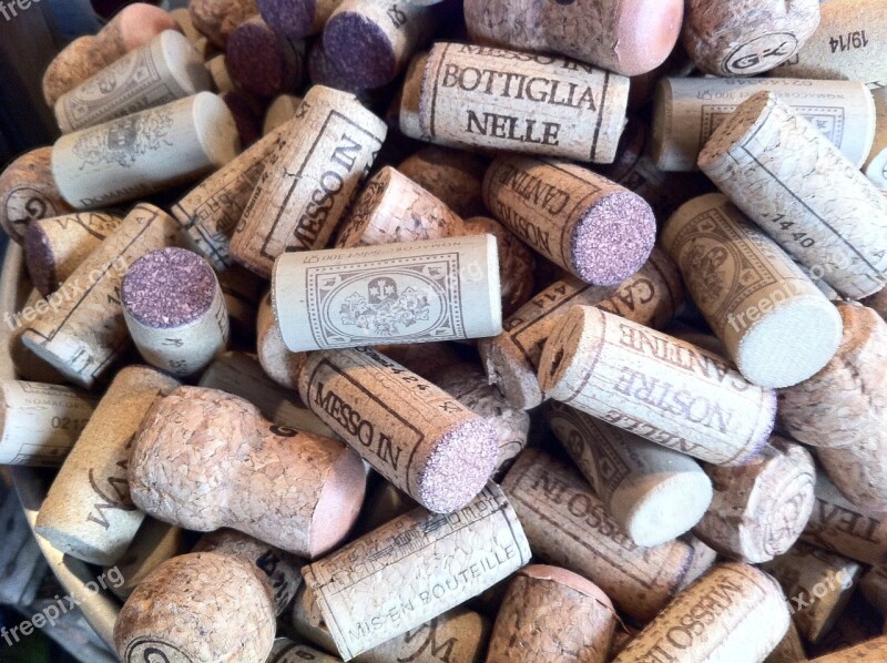 Wine Corks Deco Cork Free Photos