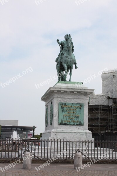 Copenhagen Denmark Statue Places Of Interest Amalienborg