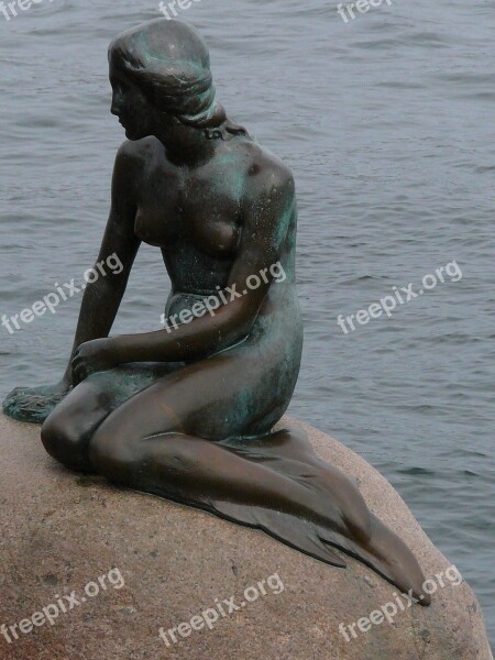 Copenhagen Denmark Places Of Interest Little Mermaid Figure