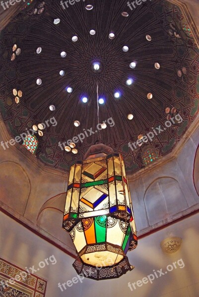 Marrakech Lamp Dome Lighting Typical