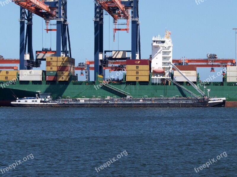 Bach Ship Vessel Port Rotterdam