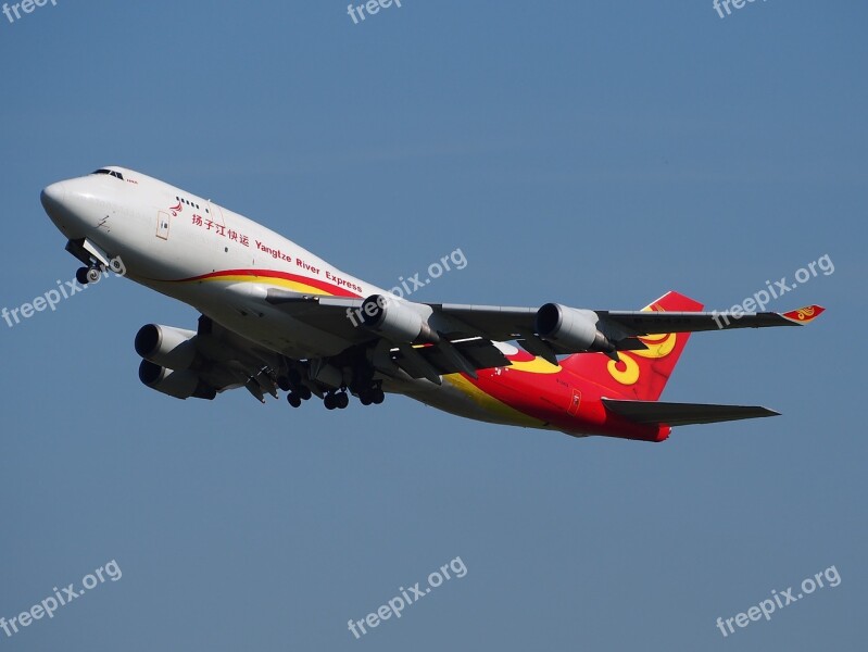 Boeing 747 Yangtze River Express Jumbo Jet Aircraft Airplane