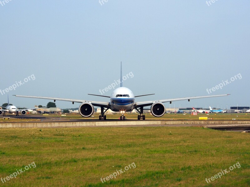 China Southern Airlines Boeing 777 Aircraft Airplane Taxiing