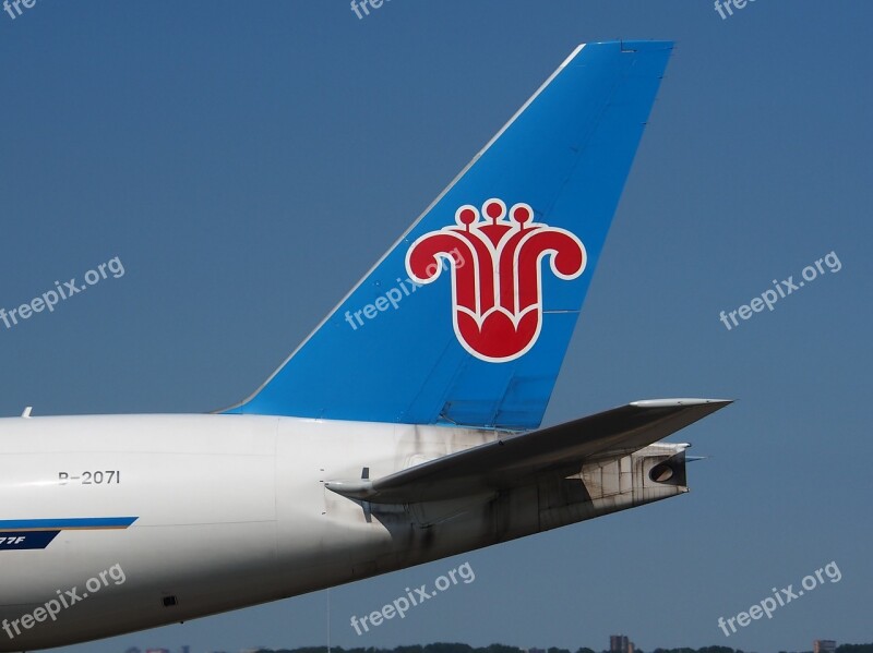 China Southern Airlines Boeing 777 Fin Aircraft Airplane