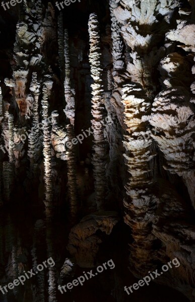 Aven Armand Stalagmites Cave Cevennes National Park France